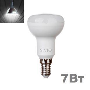 LED лампочка E14 R50 7вт 4100К фото