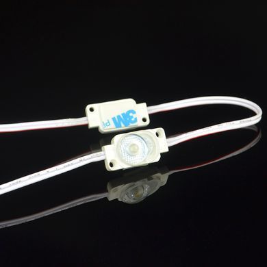 Светодиодный модуль SHINE 12v 1led 0,36w с линзой фото