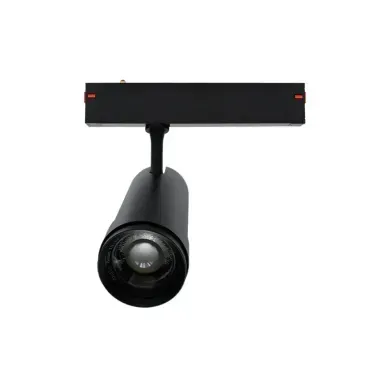 Магнітний трековий світильник Спот 220V 20W ST2 10-60гр 4000К, Чорний