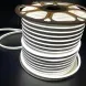 Гнучкий LED неон 220v 8*16мм Білий фото