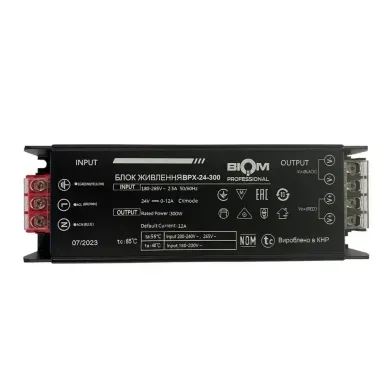 Блок питания Professional 24v 12,5а 300w ip20 фото