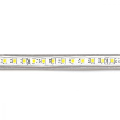Світлодіодна LED стрічка 220v 2835 120led/m білий Преміум фото
