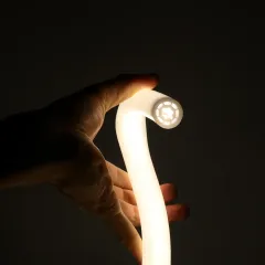 Силіконовий профіль круглий для LED стрічки 22*22мм 1м