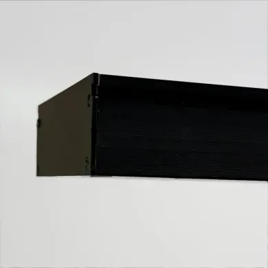 Підвісний світильник 220v 120см 48w 5000К, Чорний, Білий 5000К