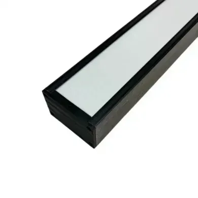 Підвісний світильник 220v 120см 48w 5000К, Чорний, Білий 5000К
