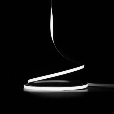 Гибкий LED неон 220v 10*10мм белый фото