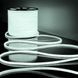 Гибкий LED неон круглый 220v 15*15мм белый фото