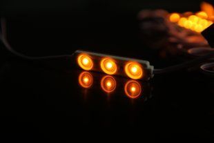 Светодиодный модуль OPTX 12v 0,72w 2835 3led Оранжевый фото