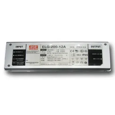 Блок живлення 12v 16а 192w ip67 Mean Well XLG фото