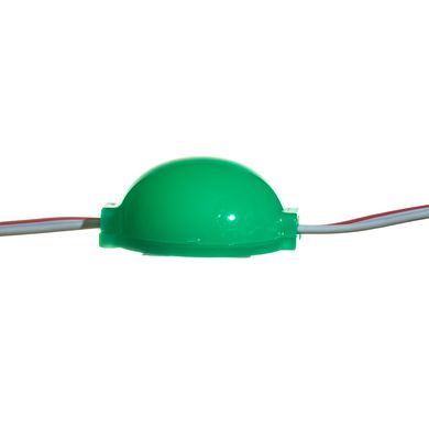 LED модуль 12v COB 2w 1led Зелений фото