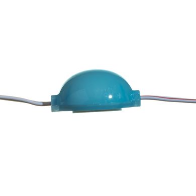 LED модуль 12v COB 2w 1led Синій фото