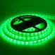 Світлодіодна LED стрічка 12v 2835 60led/m ip65 зелений Стандарт фото