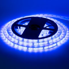 Світлодіодна LED стрічка 12v 2835 60led/m ip65 синій Стандарт фото