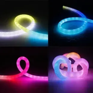 Гибкий LED неон круглый 5v RGB SMART 5 метров комплект, RGB Smart, RGB Smart, 5 м