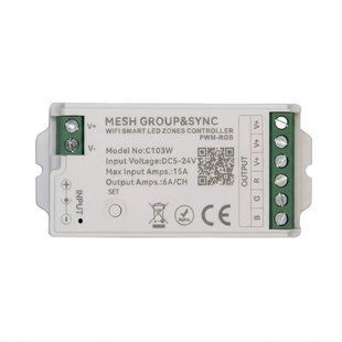 RGB контролер 15А 4 зони Wi-Fi TUYA Mesh Group фото