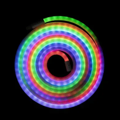 Гнучкий LED неон круглий 5v RGB SMART 5 метрів комплект, RGB Smart, RGB Smart, 5 м