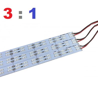 LED фитолинейка 12В SMD5630 144led 3:1 фото