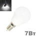 LED лампочка E14 G45 7вт 4500К фото
