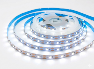 Світлодіодна стрічка 5v 2835 60led/m ip20 Біла фото