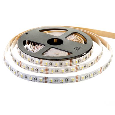 Светодиодная LED лента 12v 5050 60led/m ip20 RGBW Премиум фото