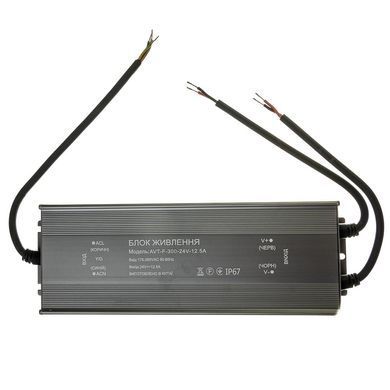 Блок живлення 24v 12,5а 300w ip67 AVT фото