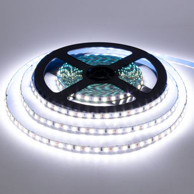 Світлодіодна LED стрічка 5мм 12v 2835 120led/m ip20 білий Стандарт фото