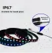 Комплект LED стрічки чорний 5*13мм 24v RGB SMART 5 метрів фото