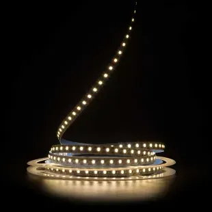 Світлодіодна стрічка 24v 2835 120led 1см ip20 теплий фото