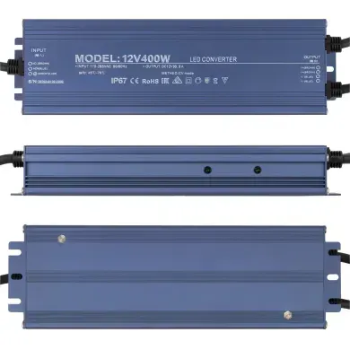 Блок питания 12v 33а 400w ip67 фото