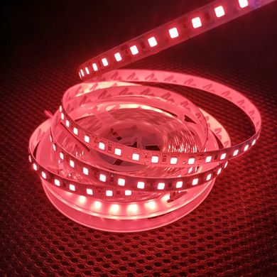 Комплект світлодіодної LED стрічки 15м 120led/m червоний фото