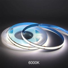 Світлодіодна LED стрічка COB 12v блакитний фото