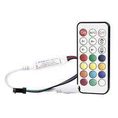 RGB Smart Контролер 6А з ІЧ пультом фото