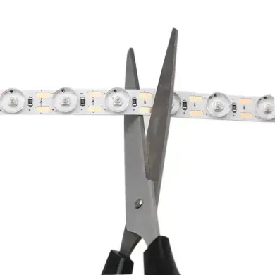 Светодиодная лента с линзой 24v 2835 48led Белый фото