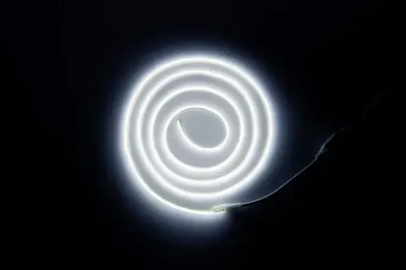 LED лента COB 220v 288led/m белый фото