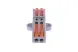Клемма быстрого монтажа серая 2x2 RT-223-2P, Серый