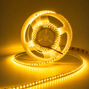 Світлодіодна стрічка 12v 2835 120led/m ip20 Преміум Жовтий фото