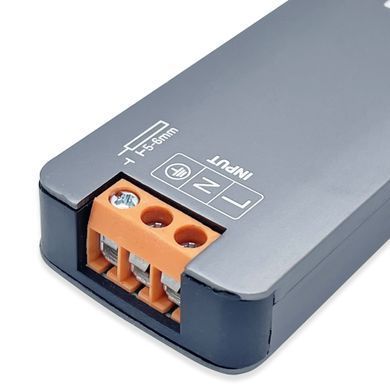 Блок питания 12v тонкий 13мм 16,7а 200w PRO фото