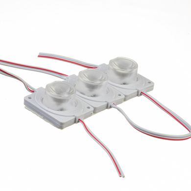 LED модуль інжекторний 12v SMD 3030 1led Білий фото