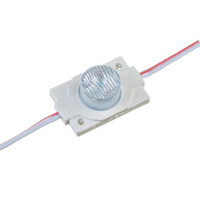LED модуль інжекторний 12v SMD 3030 1led Білий фото