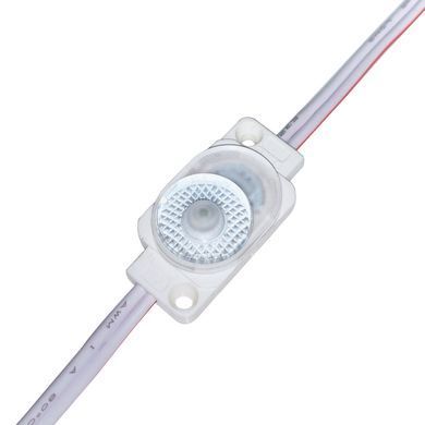 Світлодіодний модуль SHINE 12v 1led 0,5w з лінзою Червоний фото