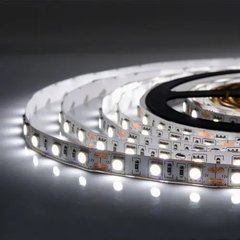 Светодиодная LED лента 12v 5050 60led/m ip20 белый Стандарт фото
