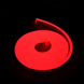 Гнучкий LED неон 12v 8*16мм 2,5см червоний фото