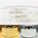 Светодиодная LED лента 220v 5730 120led/m теплый Премиум фото