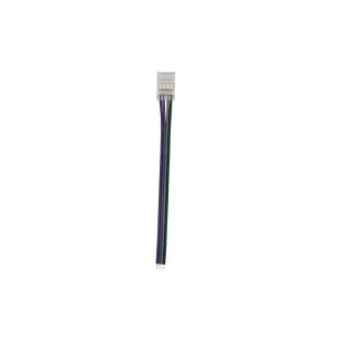Конектор для LED стрічки RGB 4pin+провід 10мм фото