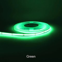 Світлодіодна LED стрічка COB 12v зелений фото