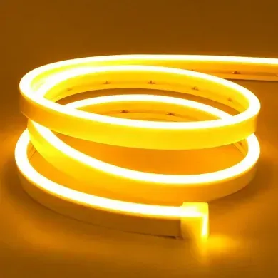 Гибкий LED неон 12v 6*12мм RGB силикон фото