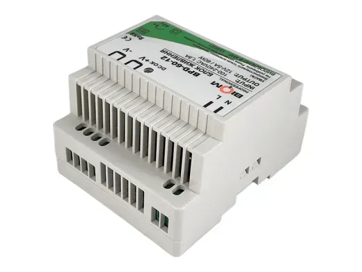 Блок живлення на DIN-рейку 12v 5а 60w фото