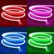 Гибкий LED неон 12v 6*12мм RGB силикон фото