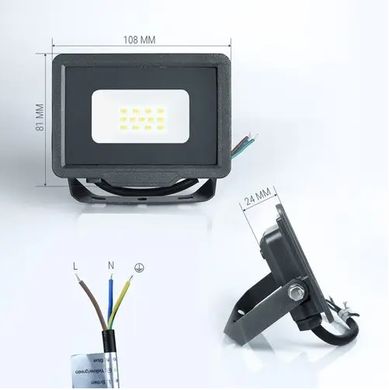 LED прожектор 10Вт фото