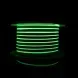 Гнучкий LED неон 12v 8*16мм 1см зелений фото